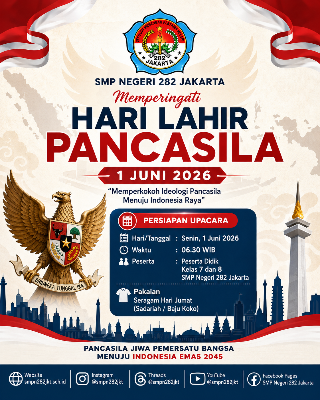 UPACARA MEMPERINGATI HARI LAHIR PANCASILA 2026