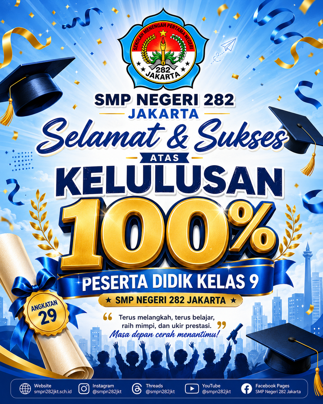 PENGUMUMAN KELULUSAN SEKOLAH TAHUN 2026