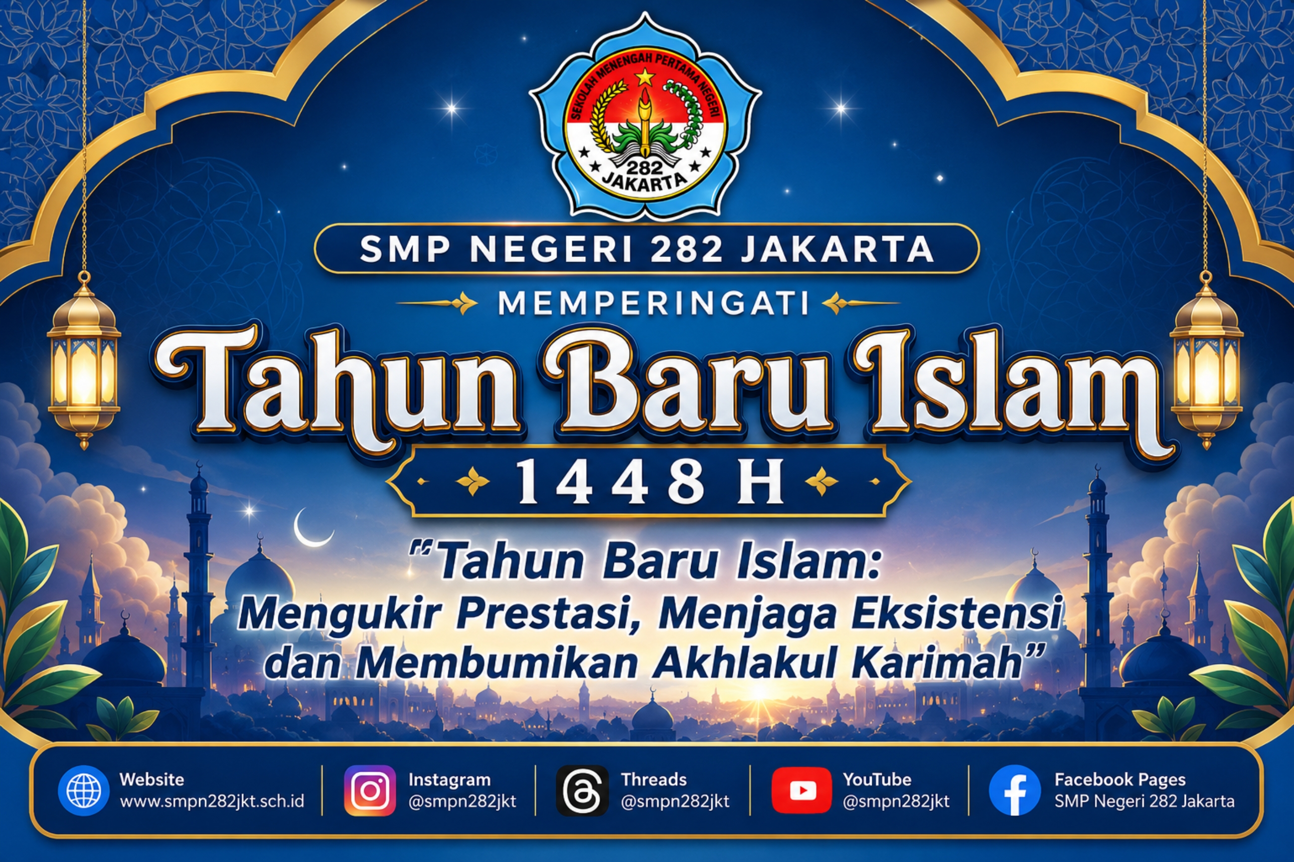 SMP Negeri 282 Jakarta Memperingati Tahun Baru Islam 1448H