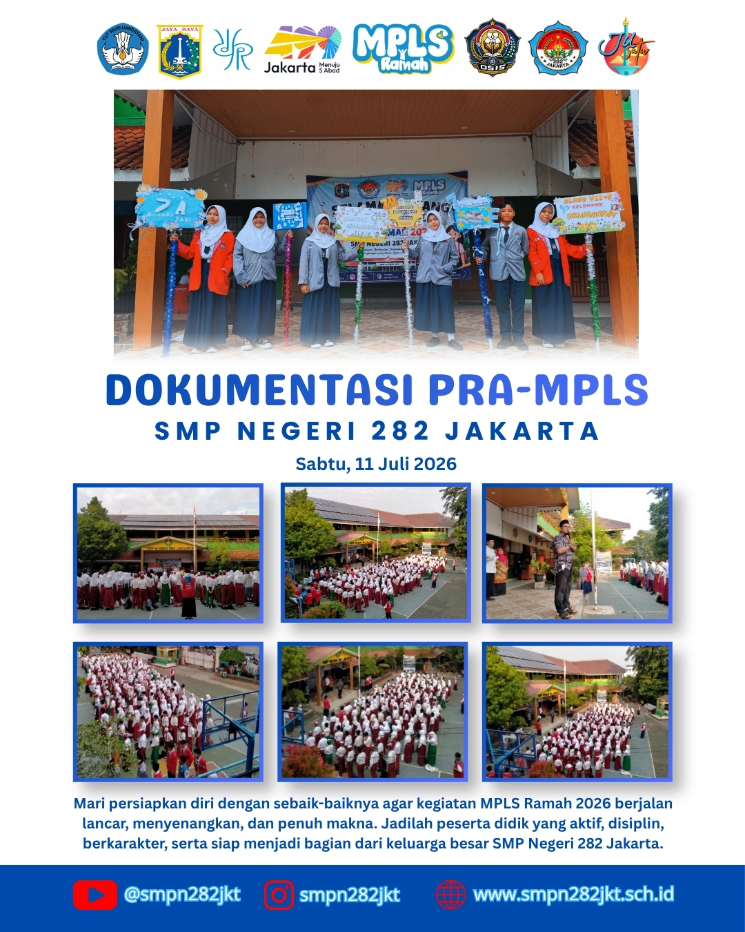 📸 DOKUMENTASI PRA-MPLS RAMAH 2026